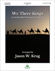 We Three Kings Handbell sheet music cover Thumbnail